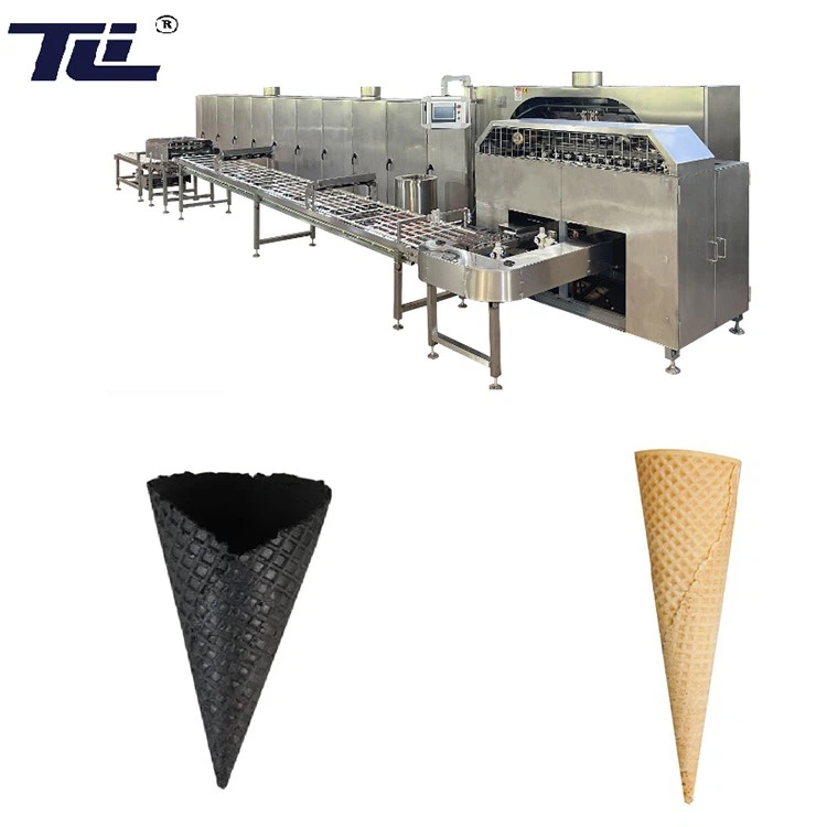 Gas Ice Cream Cone Machine
